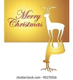 christmas trendy banner design element