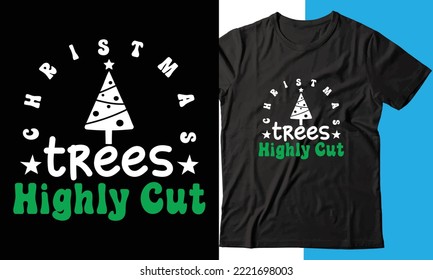 Christmas Trendy Typography | Vector base | Editable Eps Design