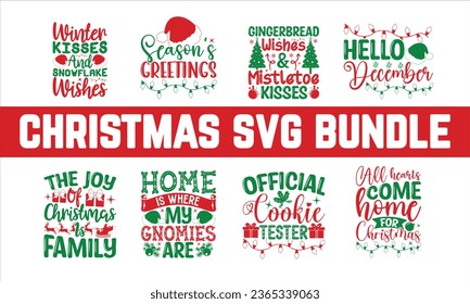 Christmas T-shirt Bundle, Christmas SVG, Winter svg, Santa SVG, Holiday, Merry Christmas, Elf svg, Funny Christmas Shirt, Cut File for Cricut. svg