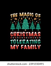 Christmas T-shirt Design, Christmas t-shirt design