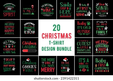 Christmas t-shirt design, Christmas t-shirt design bundle, Christmas t-shirt bundle, t-shirt design