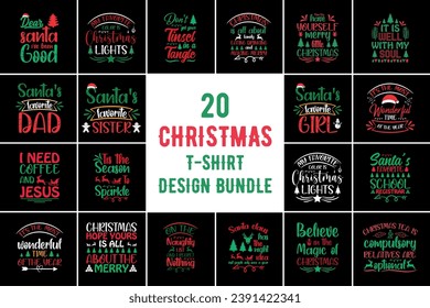 Christmas t-shirt design, Christmas t-shirt design bundle, Christmas t-shirt bundle, t-shirt design