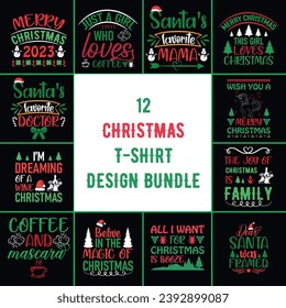 Christmas t-shirt design, Christmas t-shirt design bundle, Christmas t-shirt bundle, Christmas bundle,  t-shirt bundle