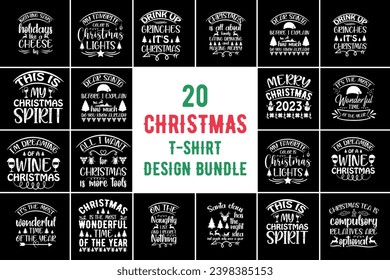 Christmas t-shirt design, Christmas design bundle, Christmas t-shirt bundle, t-shirt, Merry Christmas t-shirt design,