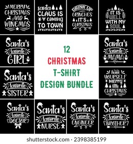 Christmas t-shirt design, Christmas design bundle, Christmas t-shirt bundle, t-shirt, Merry Christmas t-shirt design,