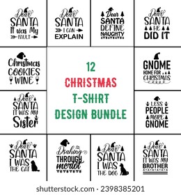 Christmas t-shirt design, Christmas design bundle, Christmas t-shirt bundle, t-shirt, Merry Christmas t-shirt design,