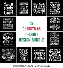 Christmas t-shirt design, Christmas design bundle, Christmas t-shirt bundle, t-shirt, Merry Christmas t-shirt design,