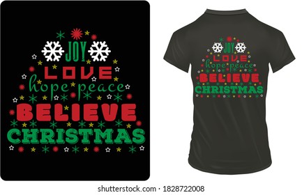 Christmas T-Shirt design Collection. Vector illustration isolated on white & Black background Santa Little Sweetie and Santa Looks a lot like daddy For T-Shirts, mugs, baby prints and decoration.