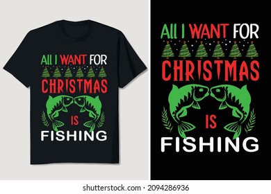 Christmas T-shirt Design Editable Vector