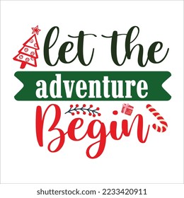 Christmas T-shirt Design Eps file