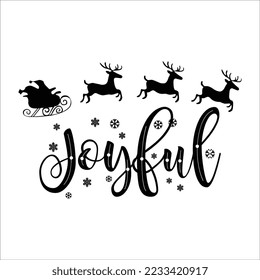 Christmas T-shirt Design Eps file