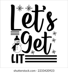 Christmas T-shirt Design Eps file