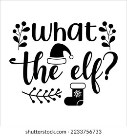 Christmas T-shirt Design, Eps file