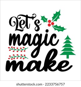 Christmas T-shirt Design, Eps file
