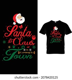Christmas T-shirt Design and Happy New Year