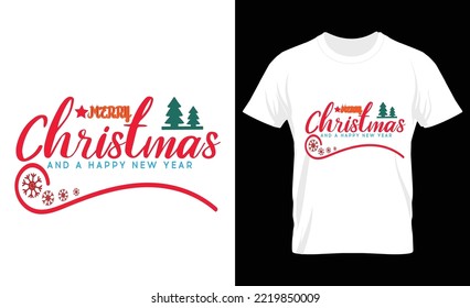 Christmas t-shirt design. Christmas merchandise designs. Christmas typography hand-drawn lettering for apparel fashion.