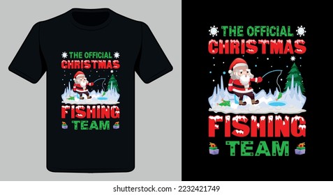 Christmas t-shirt Design. Merry Christmas t shirt design.