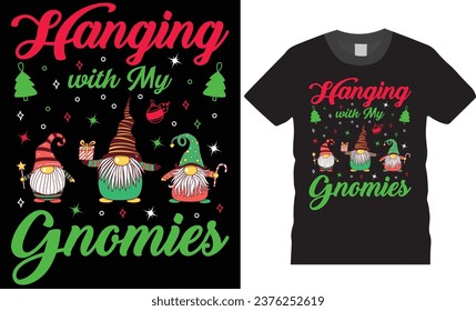 Christmas t-shirt design. Merry Christmas T-shirts. Christmas t-shirt design ready for print fashion Santa Claus cards Christmas Tree Vector Template