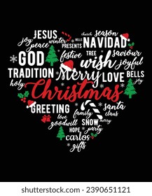 Christmas tshirt design and print template easy to editable and high quality file.