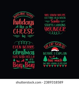 Christmas t-shirt design,  Christmas t-shirt design set, Christmas design