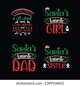 Christmas t-shirt design,  Christmas t-shirt design set, Christmas design