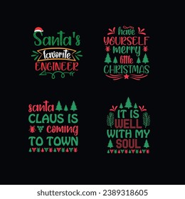 Christmas t-shirt design,  Christmas t-shirt design set, Christmas design