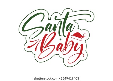 Christmas T-shirt  Design, Christmas sticker Design 