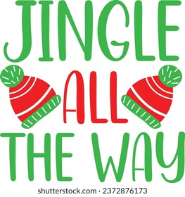 Christmas T-shirt design, Typography design, 