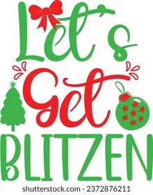 Christmas T-shirt design, Typography design, 