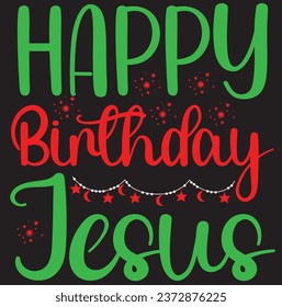 Christmas T-shirt design, Typography design, 