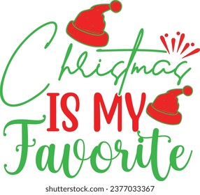 Christmas T-shirt design, typography  design