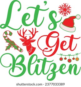 Christmas T-shirt design, typography  design