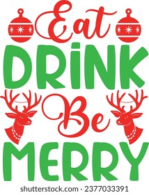 Christmas T-shirt design, typography  design
