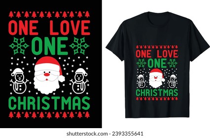 Diseño de camisetas de Navidad, diseño de camisetas de tipografía navideña


