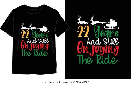 Christmas t-shirt design. Typography Christmas t-shirt design. Christmas Vector