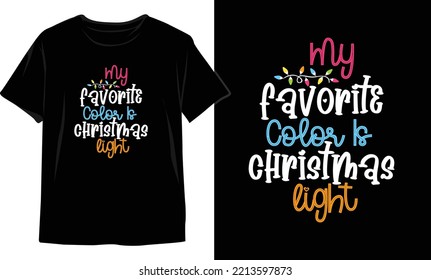 Christmas t-shirt design. Typography Christmas t-shirt design. Christmas Vector