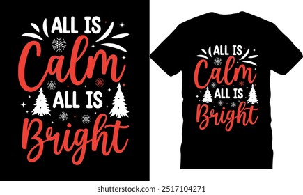 Christmas T-shirt Design vector, Christmas day t shirt design