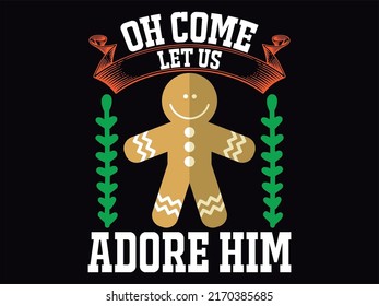 Christmas t-shirt design vector file