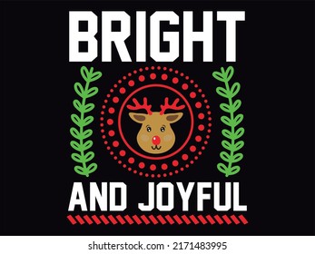 Christmas t-shirt design vector file