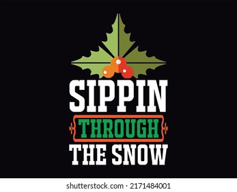 Christmas t-shirt design vector file