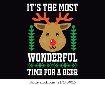 Christmas t-shirt design vector file