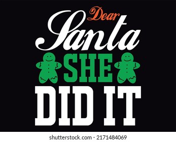Christmas t-shirt design vector file