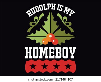 Christmas t-shirt design vector file