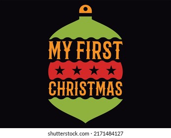 Christmas t-shirt design vector file