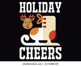 Christmas t-shirt design vector file
