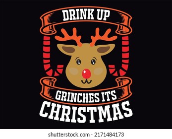 Christmas t-shirt design vector file