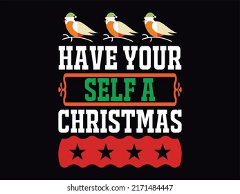 Christmas t-shirt design vector file