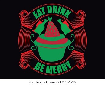 Christmas t-shirt design vector file