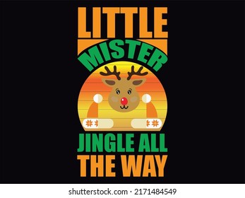 Christmas t-shirt design vector file