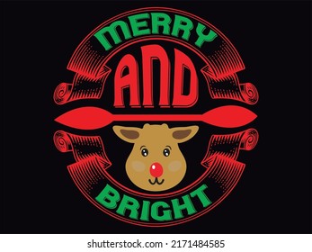 Christmas t-shirt design vector file